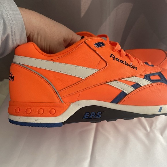 CLASSIC REEBOK ERS 2000 Style #951948 ORANGE BLUE WHITE Mens Size US 10.5 - Picture 4 of 7
